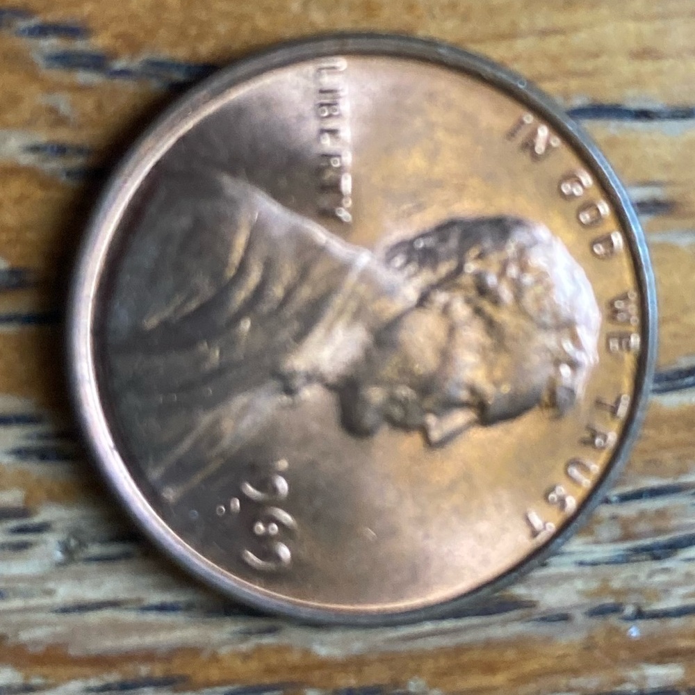 1969D floating roof, no initials. Penny is red and in great shape